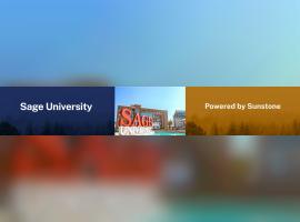 SAGE University powered by Sunstone