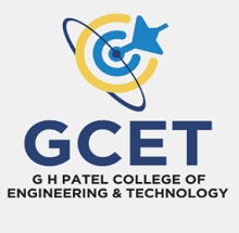 G H Patel College of Engineering and Technology, CVM University logo