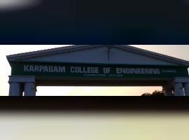 Karpagam College of Engineering