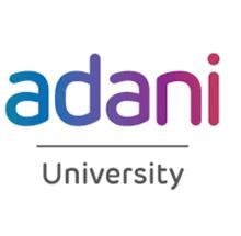 Adani University logo