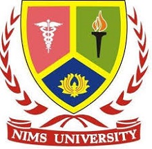 NIMS University logo