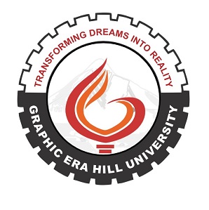 Graphic Era Hill University, Bhimtal logo