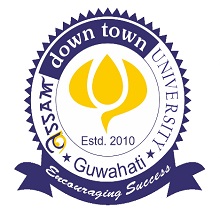 Assam down town University (ADTU) logo