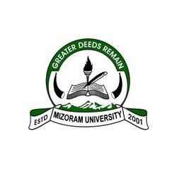 Mizoram University logo