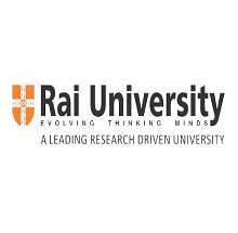 Rai University logo