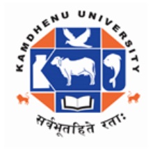 Kamdhenu University logo