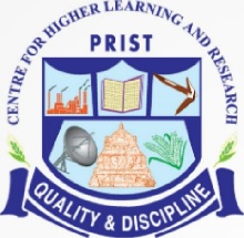 PRIST University (Deemed to be University) logo